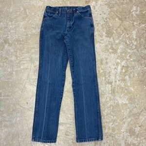 Vintage Wrangler Jeans Mens 29x31 Blue Pants 936PWD Slim Cowboy Denim Tag 31x32